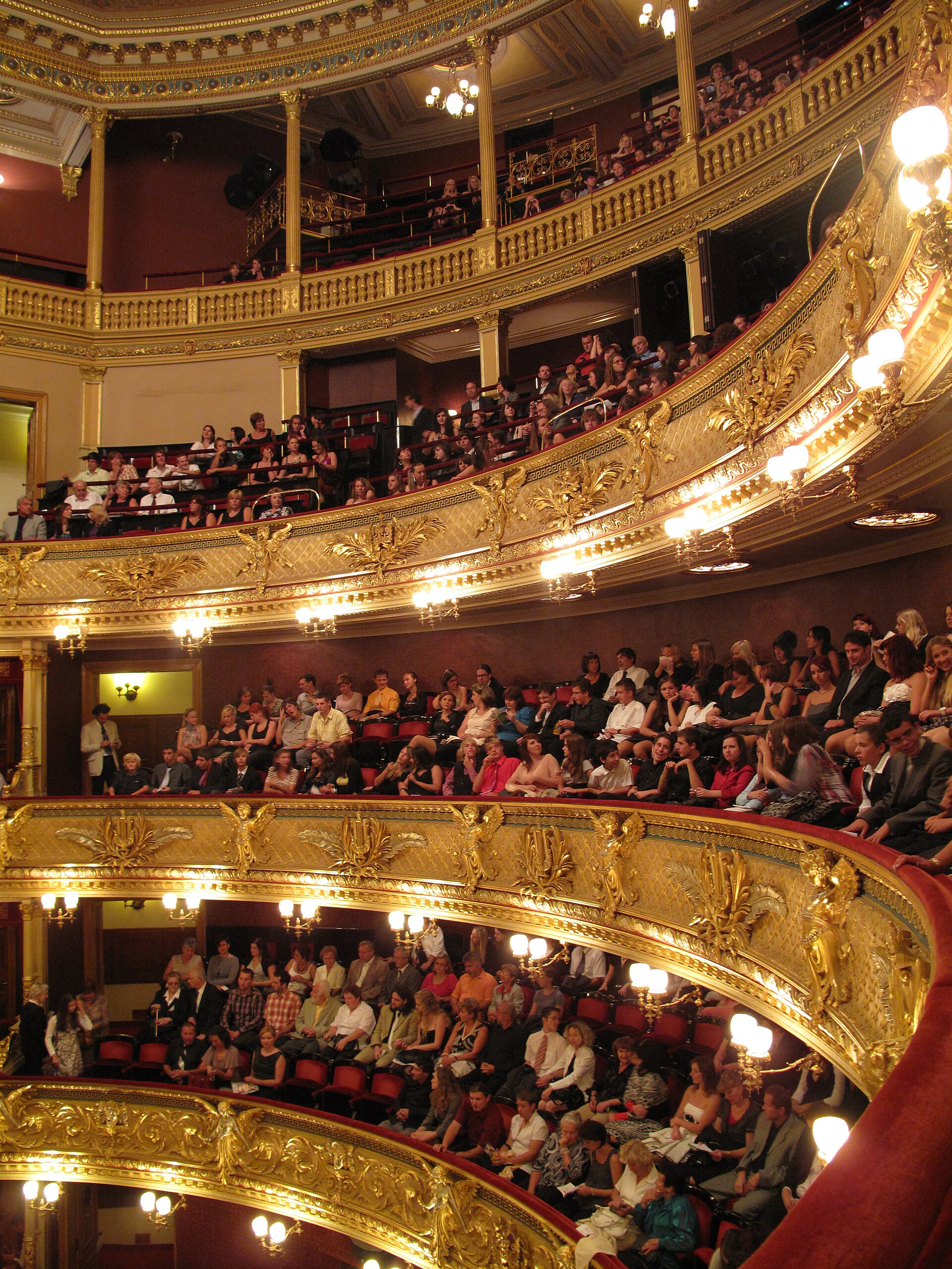 The auditorium of the National Theatre
