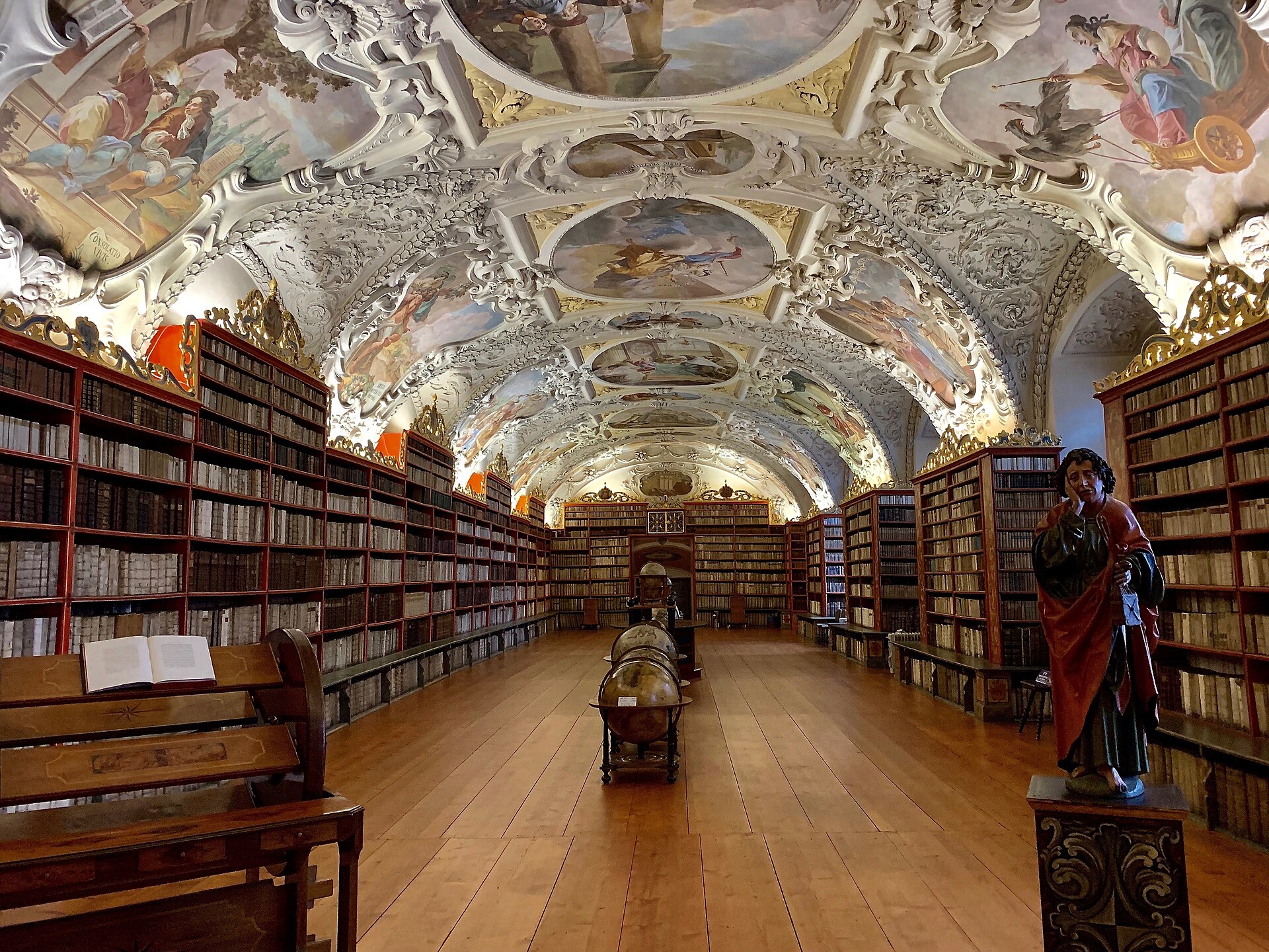 The Strahov Monastery library