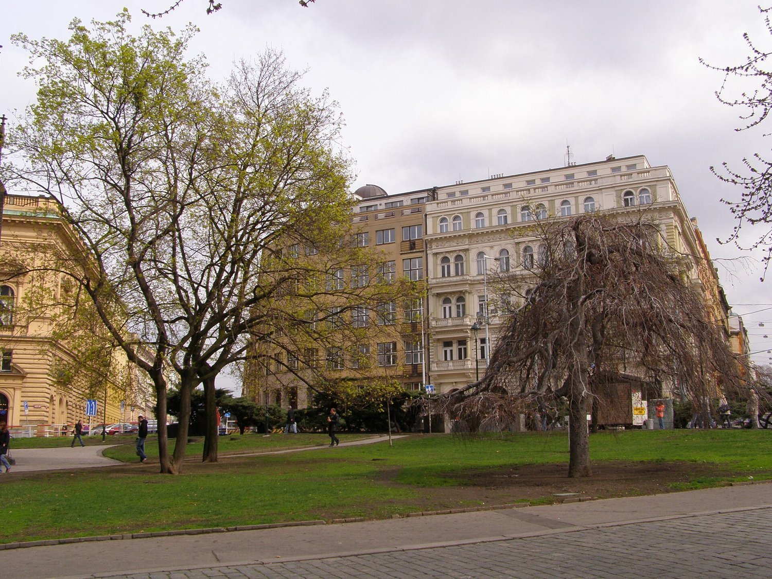 Náměstí Míru in Prague's Vinohrady district