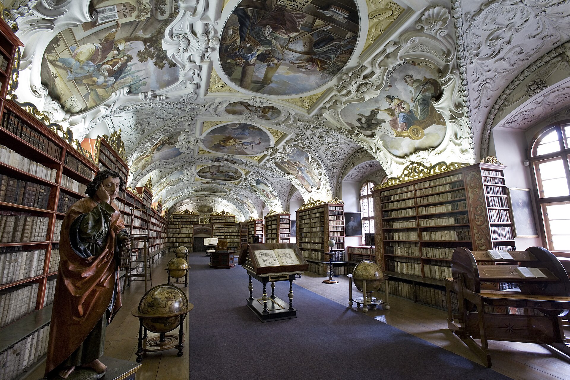 The Theological Hall of the Strahov library