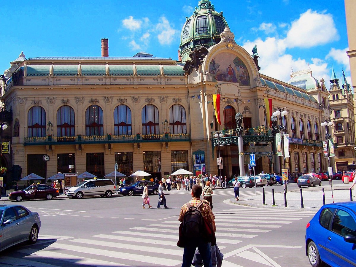 The Municipal House in Prague