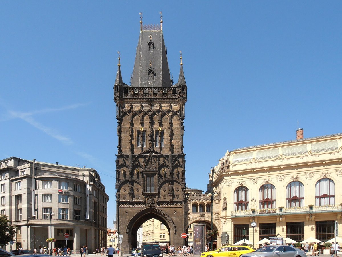 The Powder Tower, a surviving gate of the old city walls