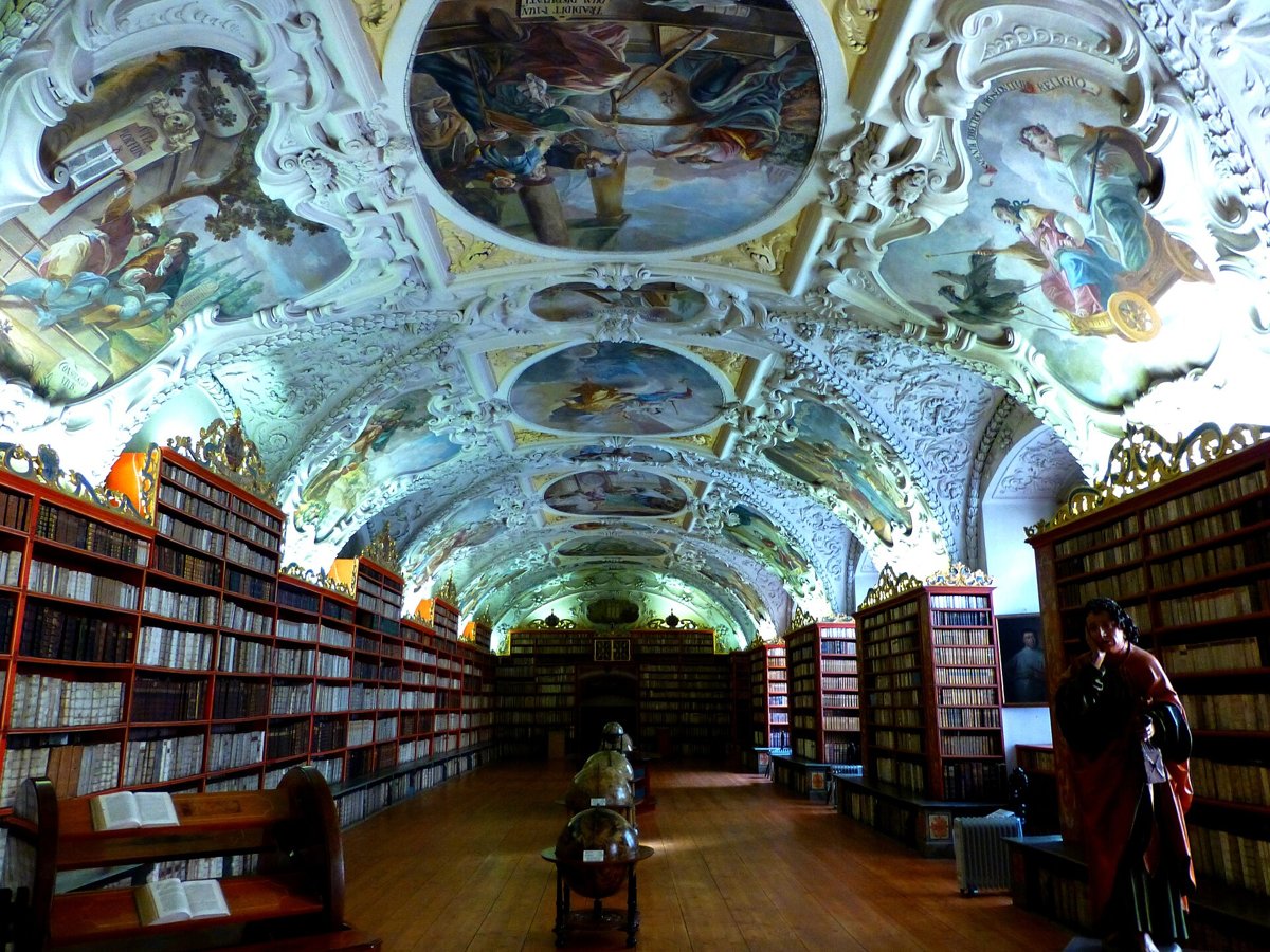The Philosophical Hall of the Strahov Monastery library
